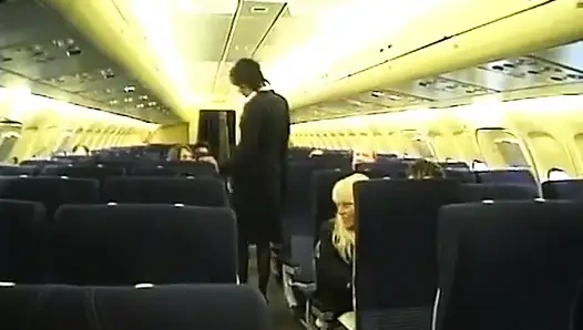 Cock Hungry German Babe Got Her Ass Pounded on Plane