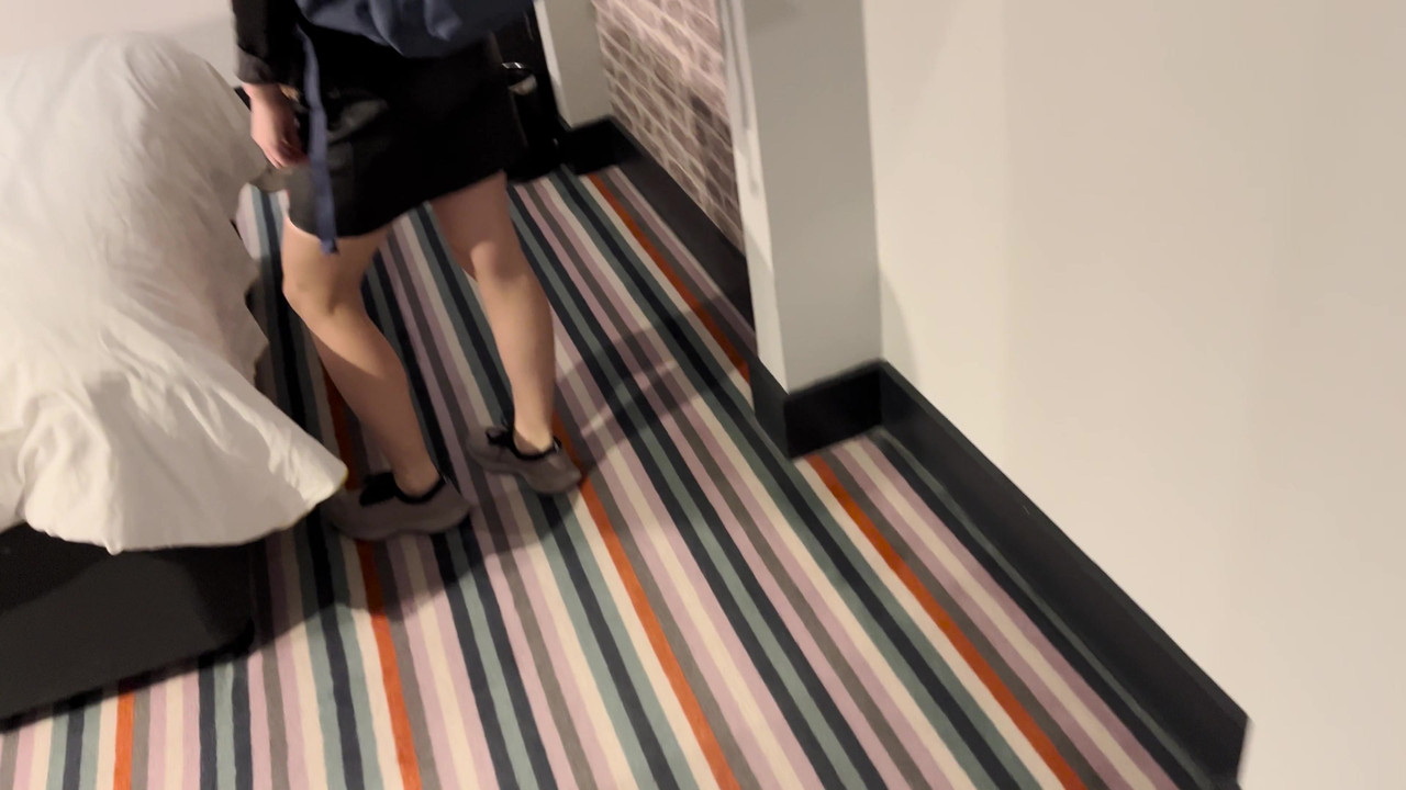 "Do you have an erection?". Sharing a hotel bed with a coworker ended up with an unexpected sex.