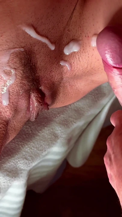 Iconic moment from "Cum on That Latina MILF Meaty Pussy, Never Enough"