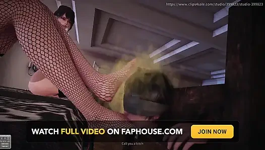 B024 NTR подруга и ее трансгендерный лучшая помощь ее бывшему бойфренду в поезде