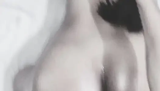 Black and White , Doggy style fucking hot girl