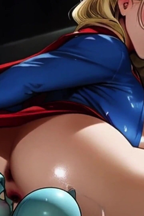 Supergirl Gets Probed and Licked During a Space Adventure