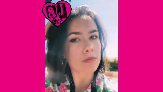 AJ Lee shows her short haircut!