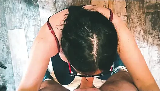 Unfaithful Wife Covered in Cum