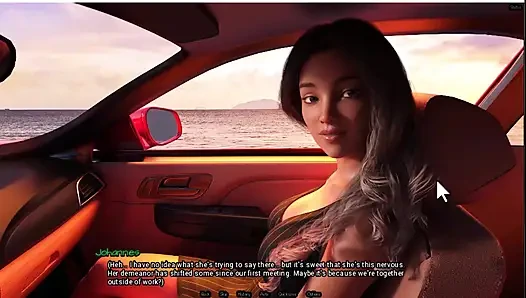 Radiant 6, kellner zeigt mir ihre möpse