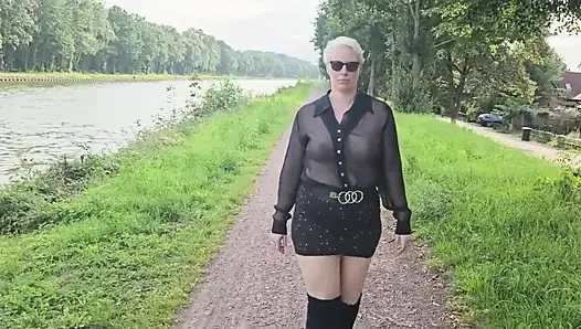 Am Mittellandkanal Meinen Vibrator Gefickt