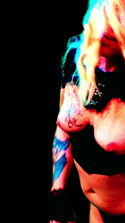 Iconic moment from "Mistress of Darkness - 23 is the Number of the Flame"