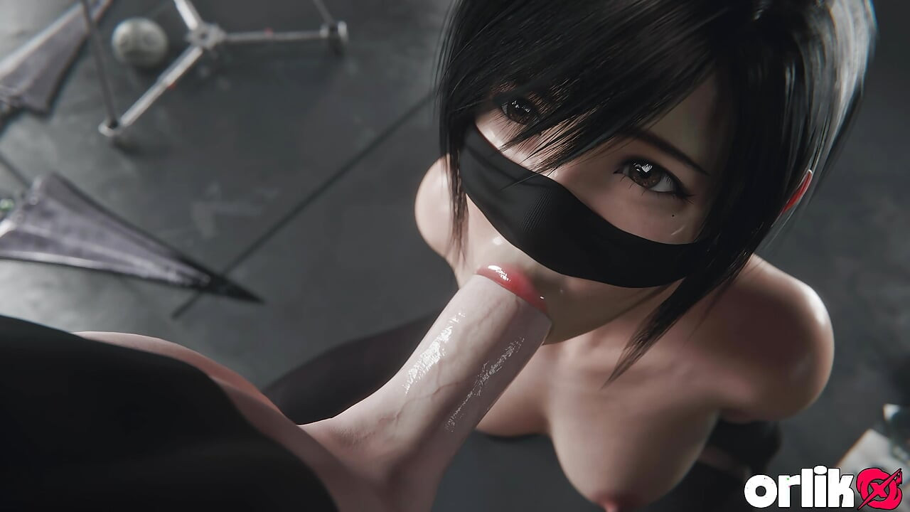 Yuffie Final Fantasy 7 - Serviciu de muie umedă neglijentă [numai mască Versiunea 4K]