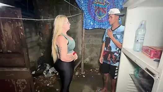 In der Favela traf ich meinen stiefsohn.