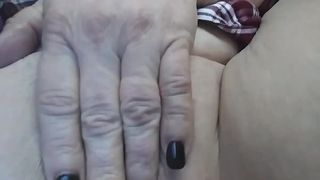 Ex plays with her pussy for me