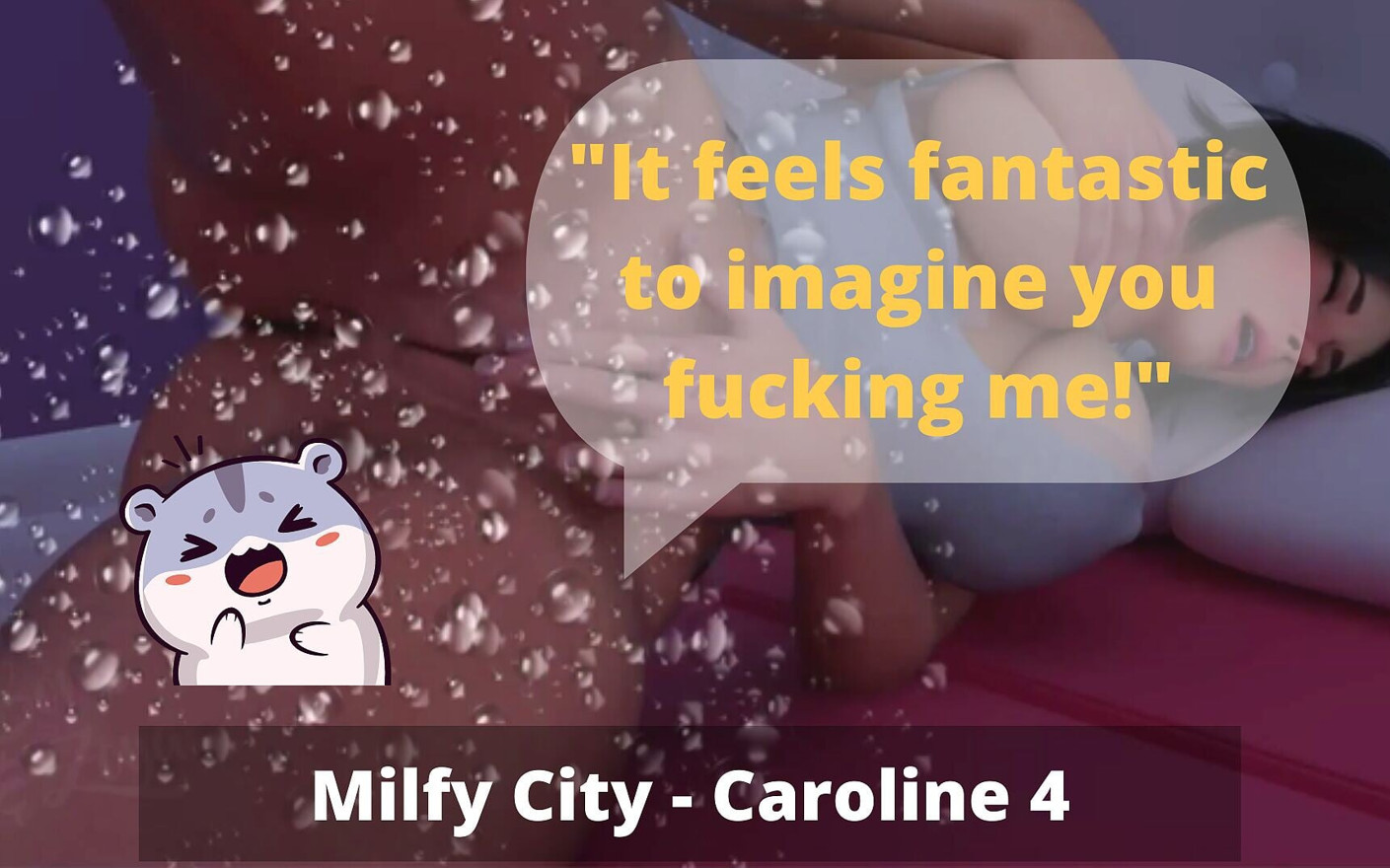 Am ejaculat pe tot patul meu după ce am avut vise umede [Milfy City - Caroline - partea 4]
