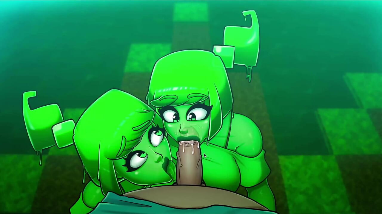 Minecraft Parody napaljena letelica puna galerija iglica likova ljigavih devojaka