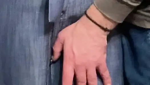 Dirty Fantasy! Old Perv Rubbing Perfect Pussy in Subway