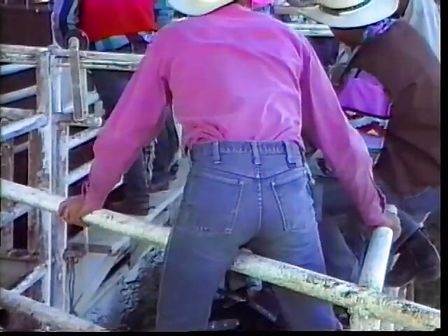 Two hot cowboys relax with a little cock sucking after day at the rodeo