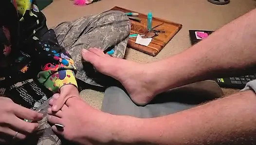 Melody lagi asik sama majikannya