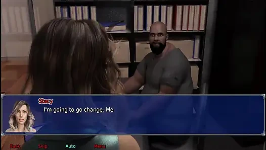 Ofis karısı #20 - bir yabancı Stacy'nin götüne boşalıyor.