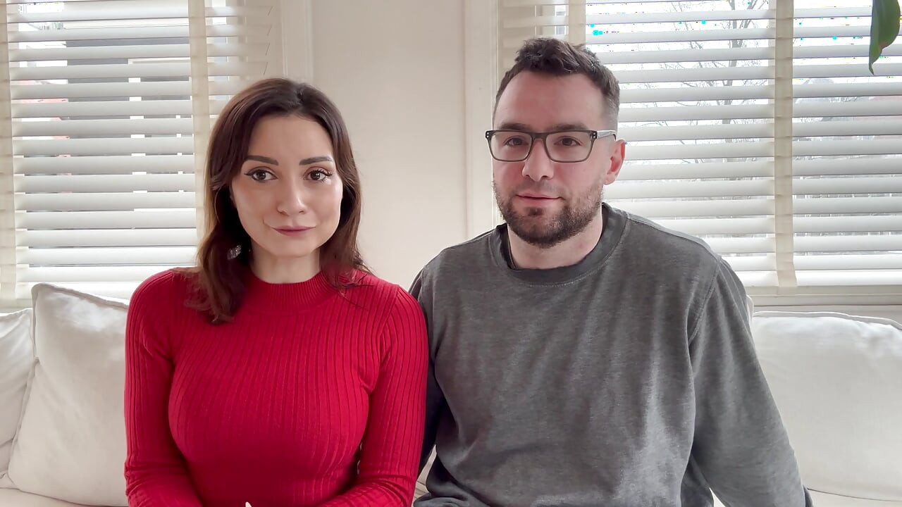 เบื้องหลังฉากกับรุ่นแม่น่าเย็ดอิตาลีคนสวย Valentina Bianco และ Andres Acosta