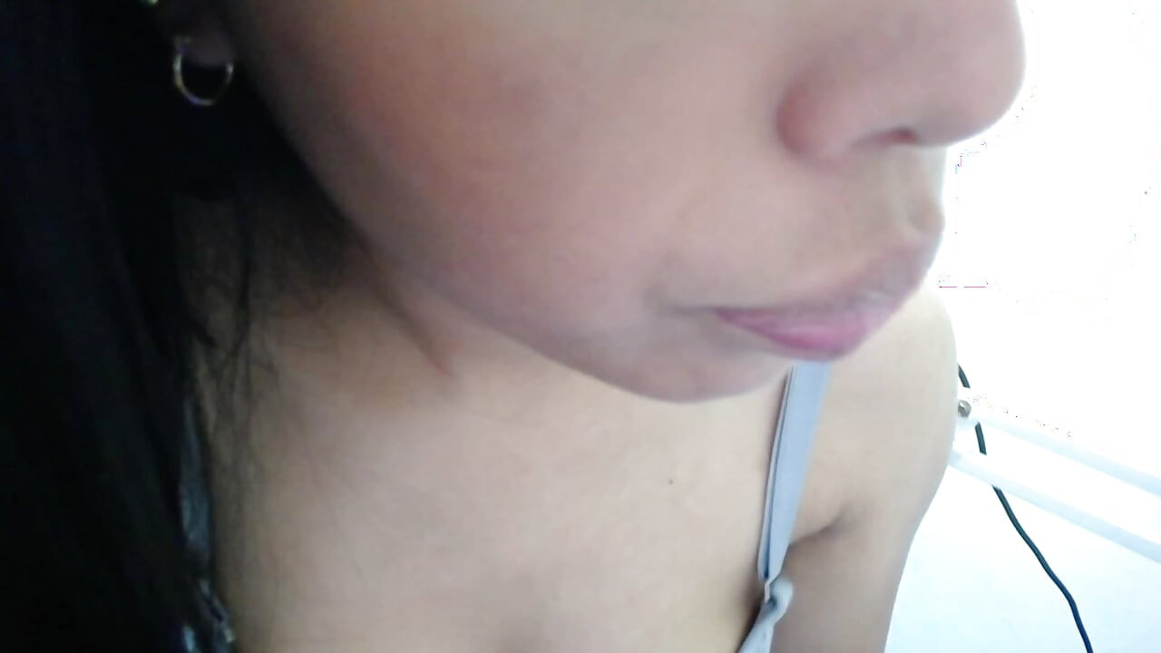 "My first show in front of the webcam - Undressing for you"