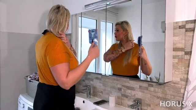 Big and Strong Alysha Is Very Horny
