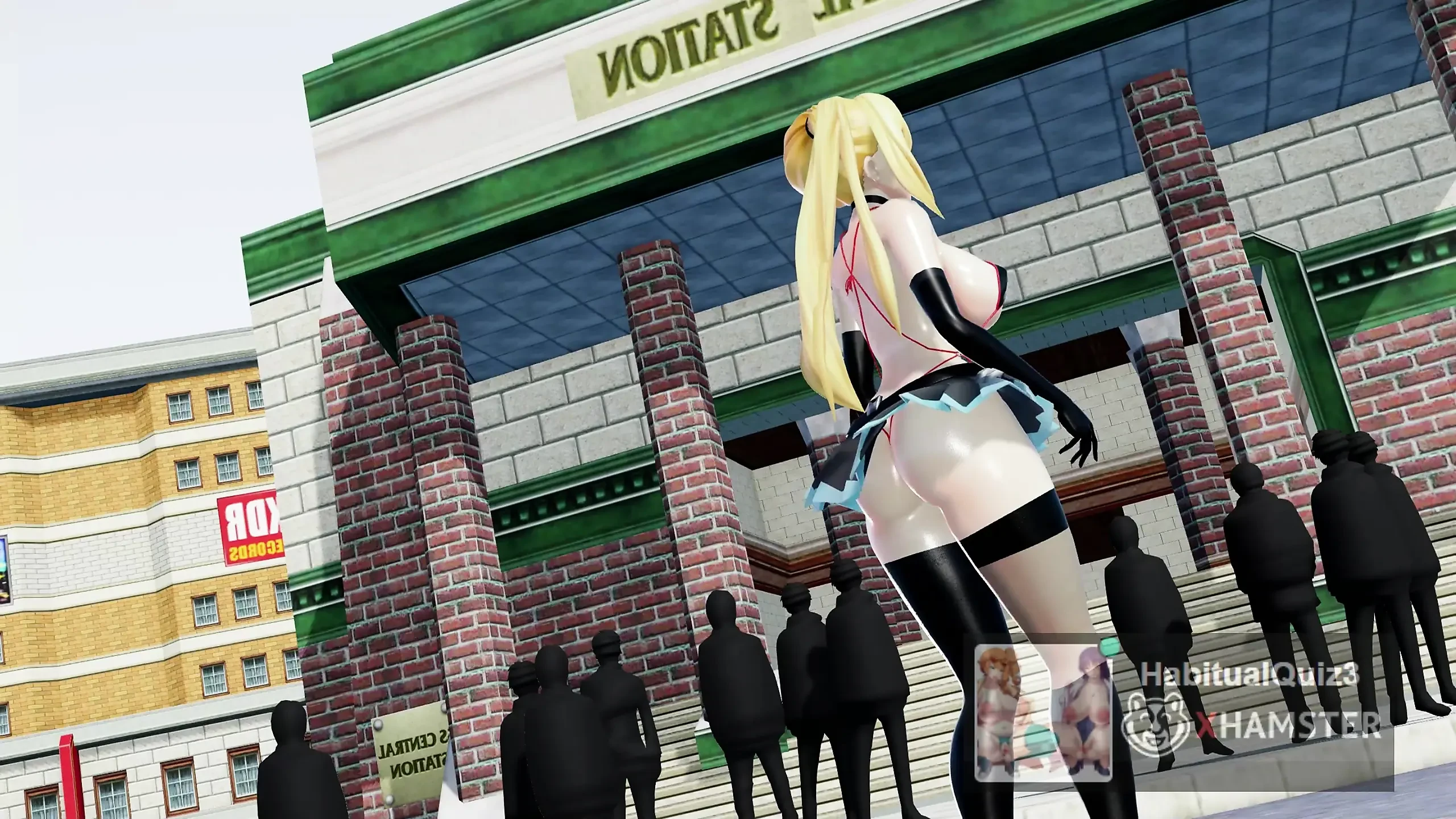 Mirai Akari mmd r18 3d hentai sex Gokuraku