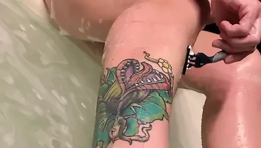 Pt.1 - mencukur fetish kaki