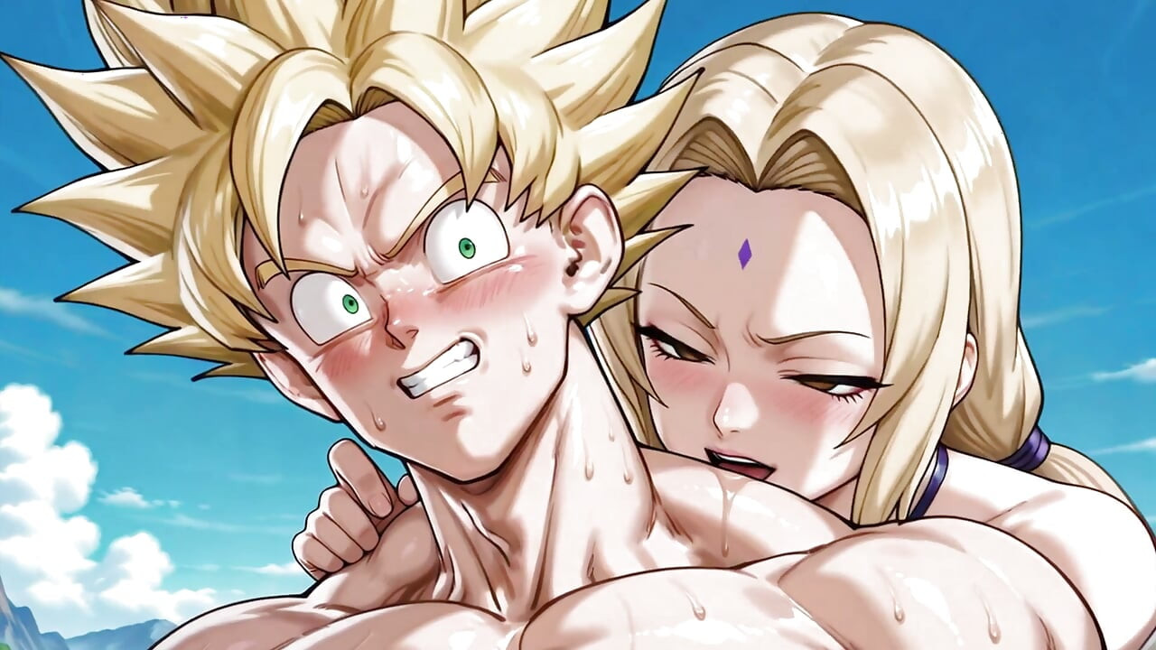 Goku - SSJ (DB) x Цунаде (Наруто)