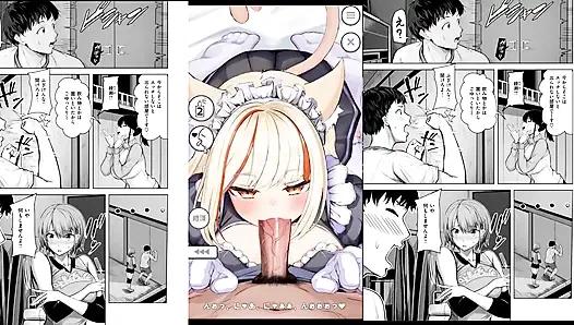 Hentai oyunu - neko hizmetçi hentai seks 2 oyun animasyonu