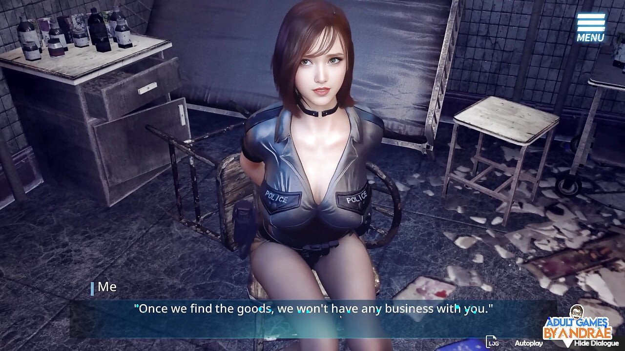 終わりなき深淵:巨乳警官の堕落した魂 ゲームプレイパート1 - 捜査の開始
