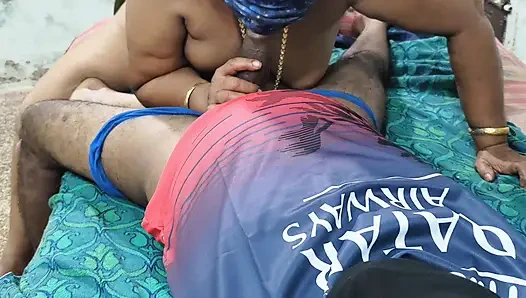 stepmother told me to go behind her and turn off the fan. I went behind her, hugged her, and licked her pussy with my tongue..