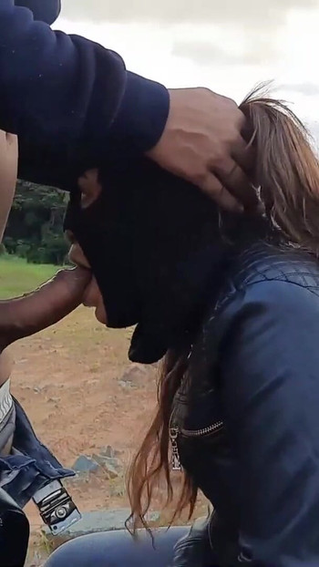 Captivating moment from "Young girl choking with the dick in her throat"