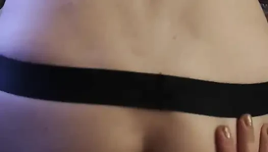 When my boyfriend does his slut until I cum and I watch him by touching myself
