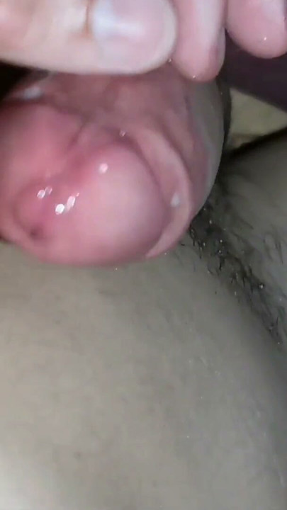 the penis is very excited and flows a lot of lubrication after abstinence | Clip 1