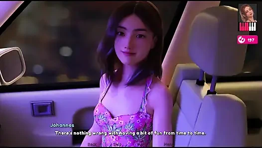 Melody #29 - Xianne gave Johannes a blowjob in the car