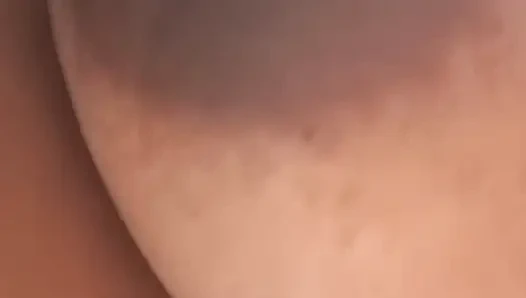 Sucking my wife biggest boobs very fun