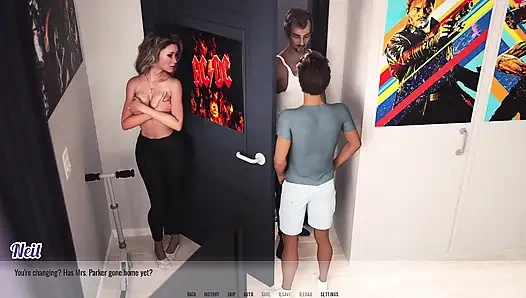 Awam 2 Spicy up Edition - sophia hampir kepergok 2 kali di rumah sam