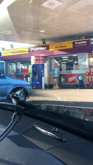 Petrol station