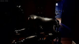 Slave gets whipped and then fucked