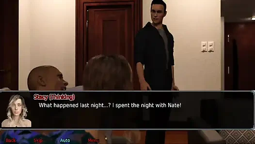 The office wife #15: Simon took photos of Stacy's ass