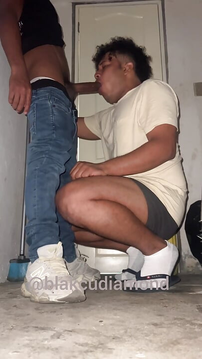 I was at work with my friend