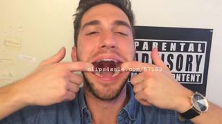 Feticismo della bocca - video della bocca di Adam Rainman 1
