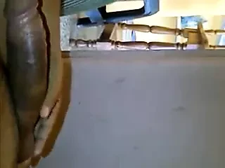 She Sucking along with talking on phone