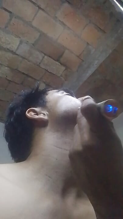 I shave and masturbate