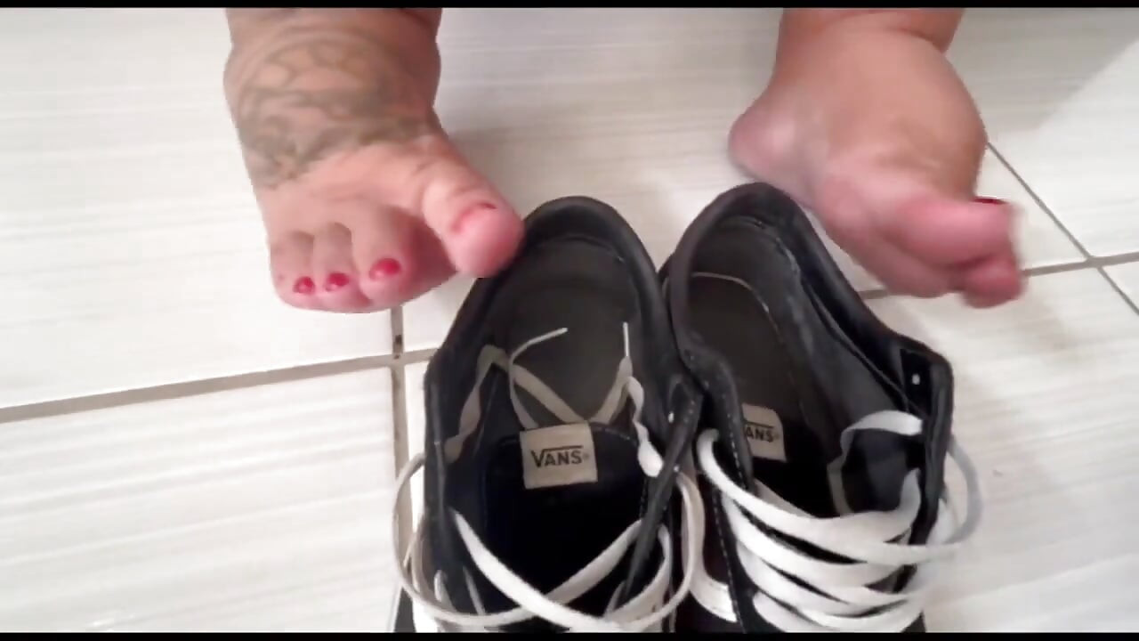 POV Lick My Sweaty Feet From the Walk