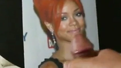 Rihanna cumpic by mr bareto