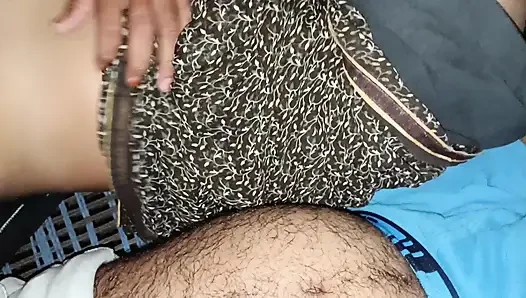 Homemade brother-in-law and sister-in-law's hut from a desi village made and sex video