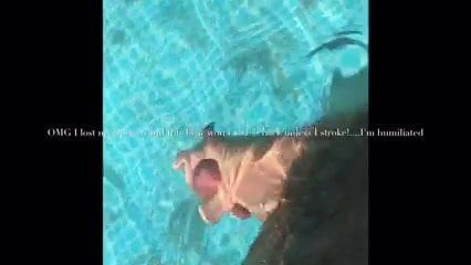 at the pool