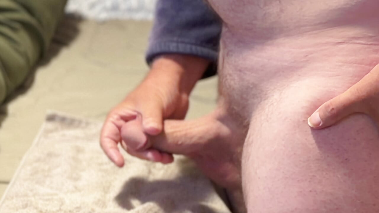 Jackin off jedzenia precum bez spermy