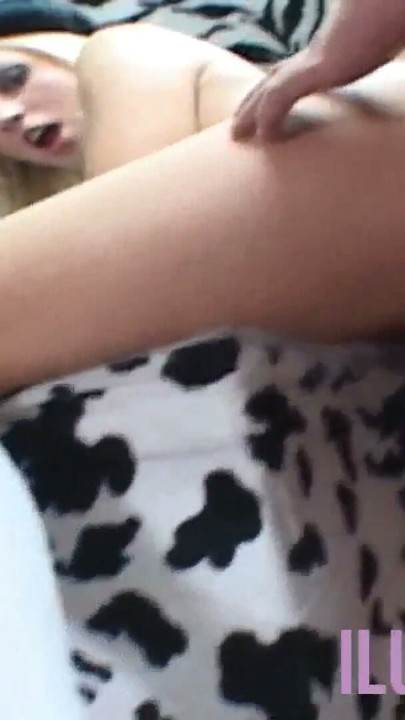 Blonde with small tits fucking for free ice cream | Clip 3
