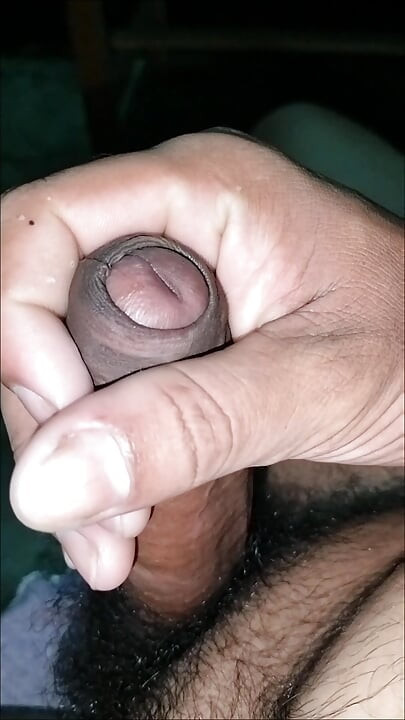 Closeup Flaccid to Hard Erection Desi Hairy Big Cock