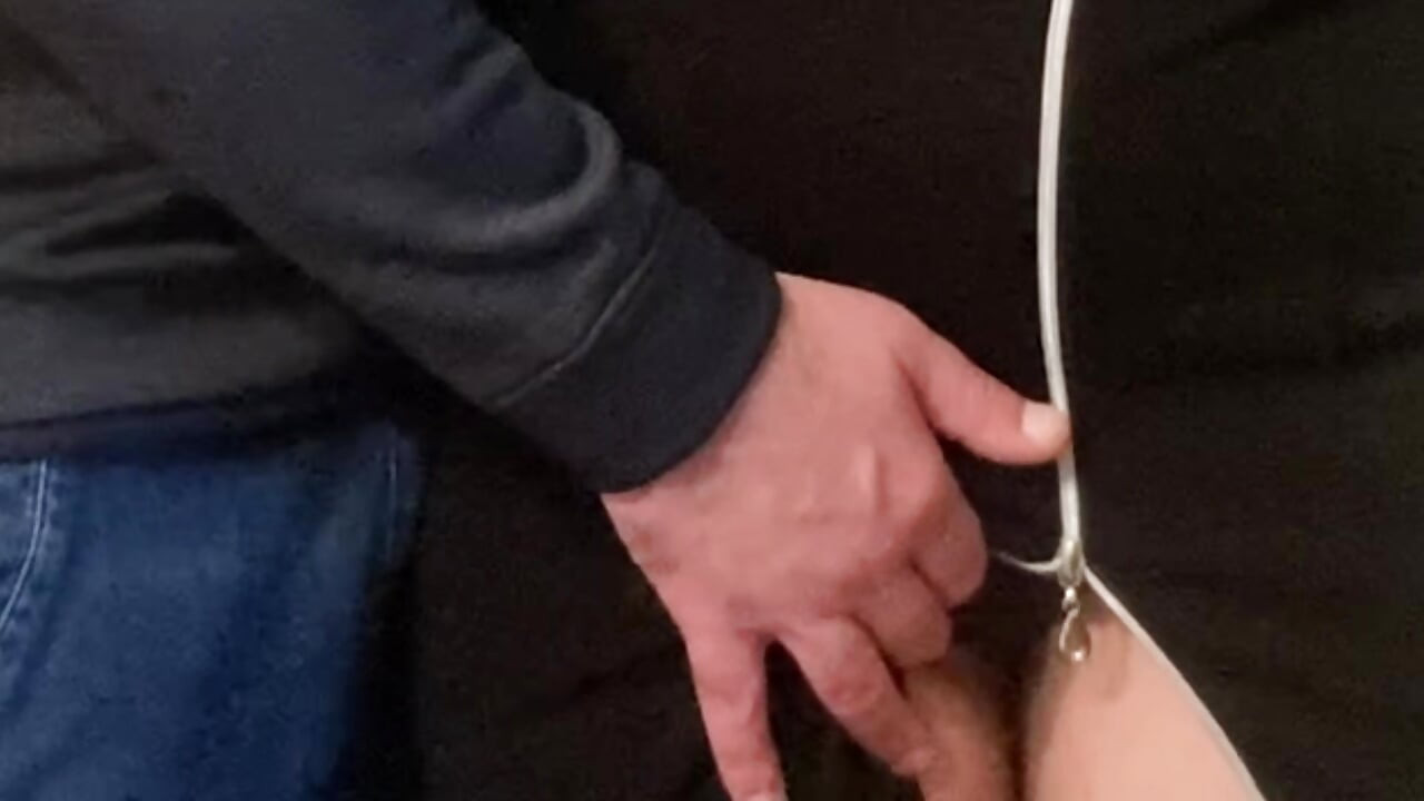 Stranger Touching my Panties Under Skirt